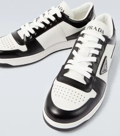 Prada Downtown leather sneakers | Thumbnail 5