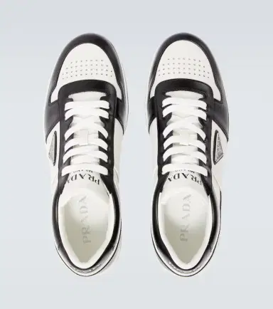 Prada Downtown leather sneakers | Thumbnail 6