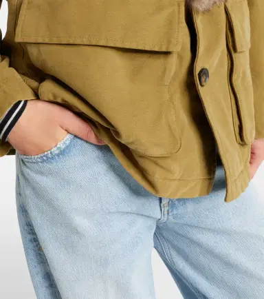Nili Lotan Ronay shearling-trimmed cotton parka | Thumbnail 4