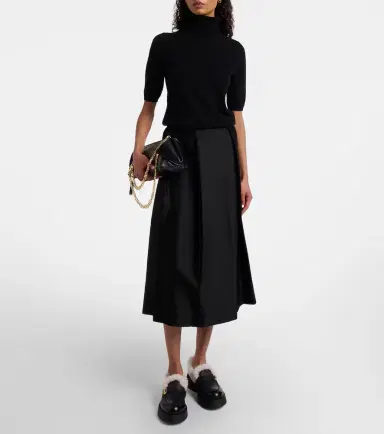 Ferragamo Caminia shearling-trimmed leather loafers | Thumbnail 5 Ferragamo Caminia shearling-trimmed leather loafers | Thumbnail 5