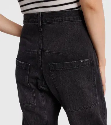 Nili Lotan Shon mid-rise barrel-leg jeans | Thumbnail 7 Nili Lotan Shon mid-rise barrel-leg jeans | Thumbnail 7