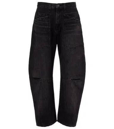 Nili Lotan Shon mid-rise barrel-leg jeans | Thumbnail 1 Nili Lotan Shon mid-rise barrel-leg jeans | Thumbnail 1