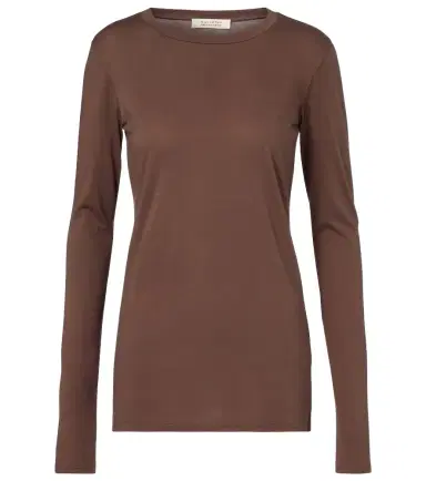 Nili Lotan Susana cotton jersey T-shirt | Thumbnail 1 Nili Lotan Susana cotton jersey T-shirt | Thumbnail 1