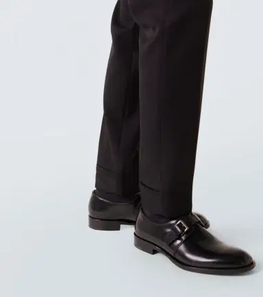 Prada Virgin wool straight pants | Thumbnail 4 Prada Virgin wool straight pants | Thumbnail 4