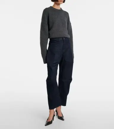Nili Lotan Shon high-rise barrel-leg jeans | Thumbnail 2 Nili Lotan Shon high-rise barrel-leg jeans | Thumbnail 2