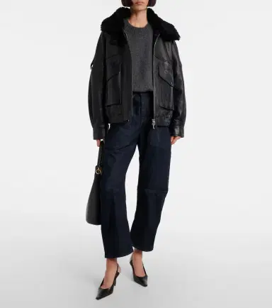 Nili Lotan Shon high-rise barrel-leg jeans | Thumbnail 3 Nili Lotan Shon high-rise barrel-leg jeans | Thumbnail 3