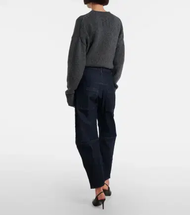 Nili Lotan Shon high-rise barrel-leg jeans | Thumbnail 7 Nili Lotan Shon high-rise barrel-leg jeans | Thumbnail 7