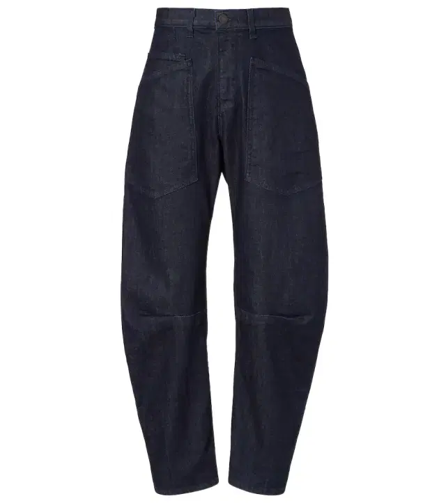 Nili Lotan Shon high-rise barrel-leg jeans