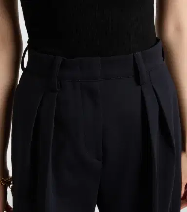 Max Mara Molo pleated wool and cotton-blend pants | Thumbnail 5 Max Mara Molo pleated wool and cotton-blend pants | Thumbnail 5
