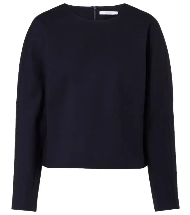 Max Mara Girello wool and cotton-blend top