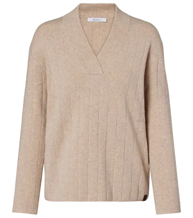 Max Mara Arten ribbed-knit cashmere sweater