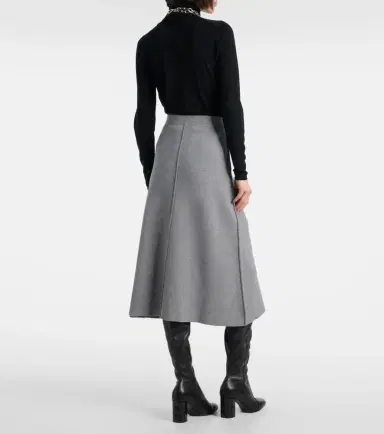Max Mara Vortice midi skirt | Thumbnail 4 Max Mara Vortice midi skirt | Thumbnail 4