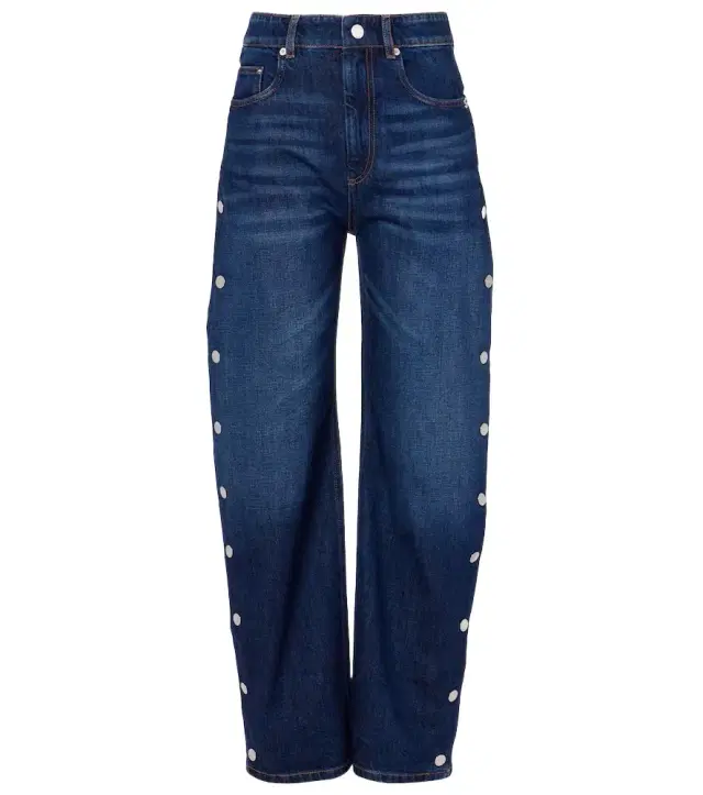 Sportmax High-rise wide-leg jeans