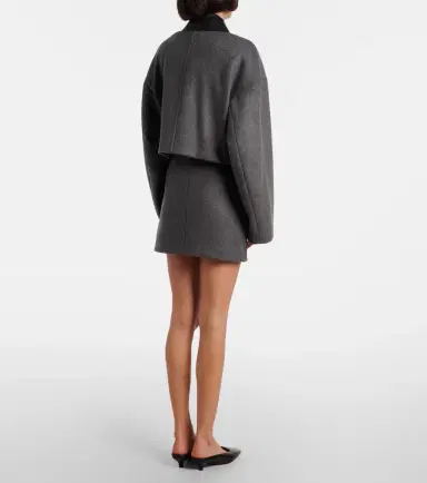 Sportmax Vacuo cropped virgin wool jacket | Thumbnail 2 Sportmax Vacuo cropped virgin wool jacket | Thumbnail 2
