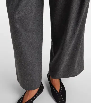 'S Max Mara High-rise wool straight pants | Thumbnail 4