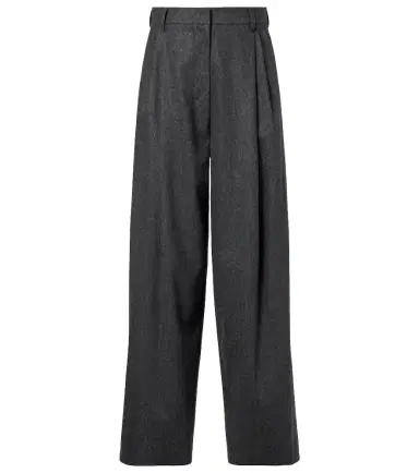 'S Max Mara High-rise wool straight pants | Thumbnail 1