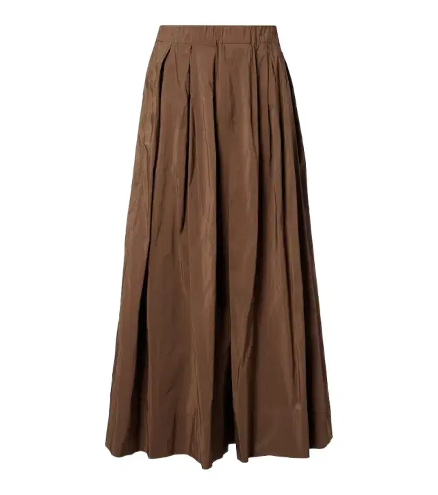 'S Max Mara 'S Max Mara Aloe cotton-blend maxi skirt