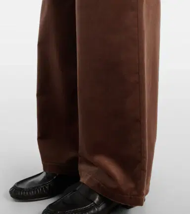 'S Max Mara 'S Max Mara High-rise cotton velvet wide-leg pants | Thumbnail 2