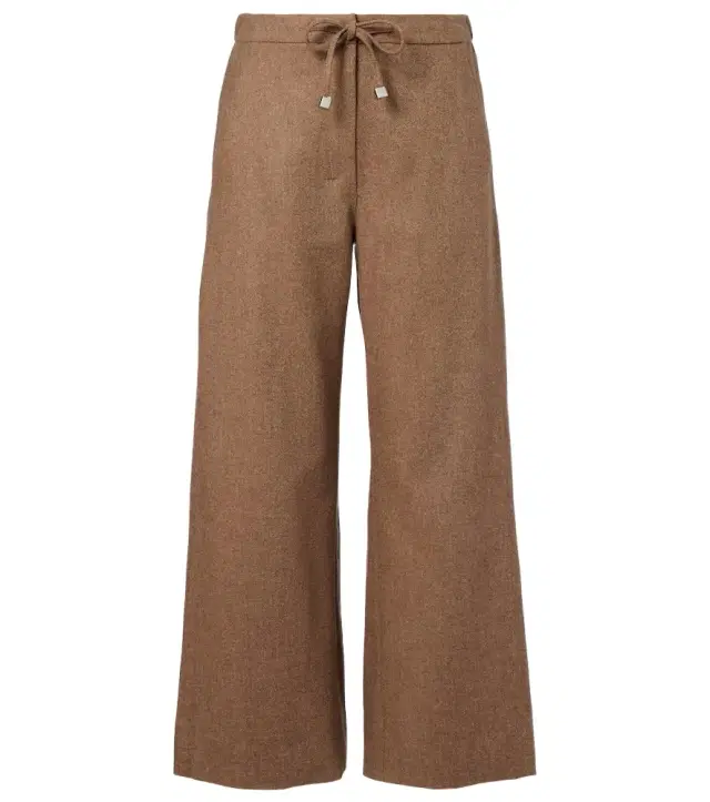 Livio wool and cashmere wide-leg pants