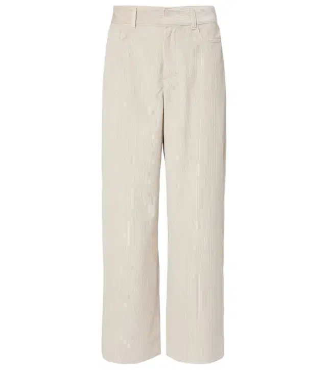 'S Max Mara Eneide cotton corduroy wide-leg pants