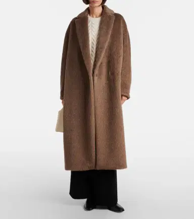 'S Max Mara 'S Max Mara Giorgia alpaca and wool-blend coat | Thumbnail 3 'S Max Mara 'S Max Mara Giorgia alpaca and wool-blend coat | Thumbnail 3