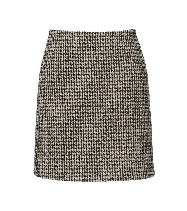 'S Max Mara Houndstooth miniskirt