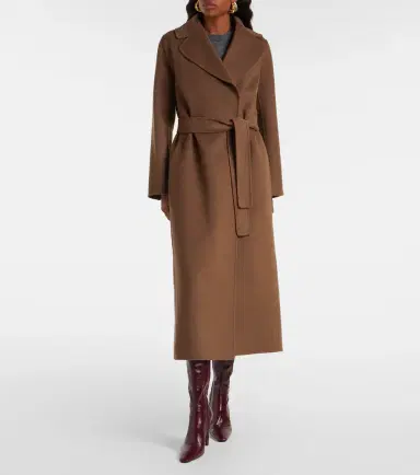 'S Max Mara 'S Max Mara Poldo virgin wool wrap coat | Thumbnail 3
