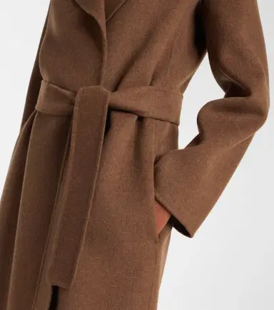 'S Max Mara 'S Max Mara Poldo virgin wool wrap coat | Thumbnail 4