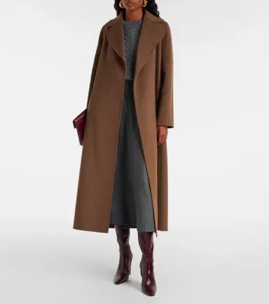 'S Max Mara 'S Max Mara Poldo virgin wool wrap coat | Thumbnail 5