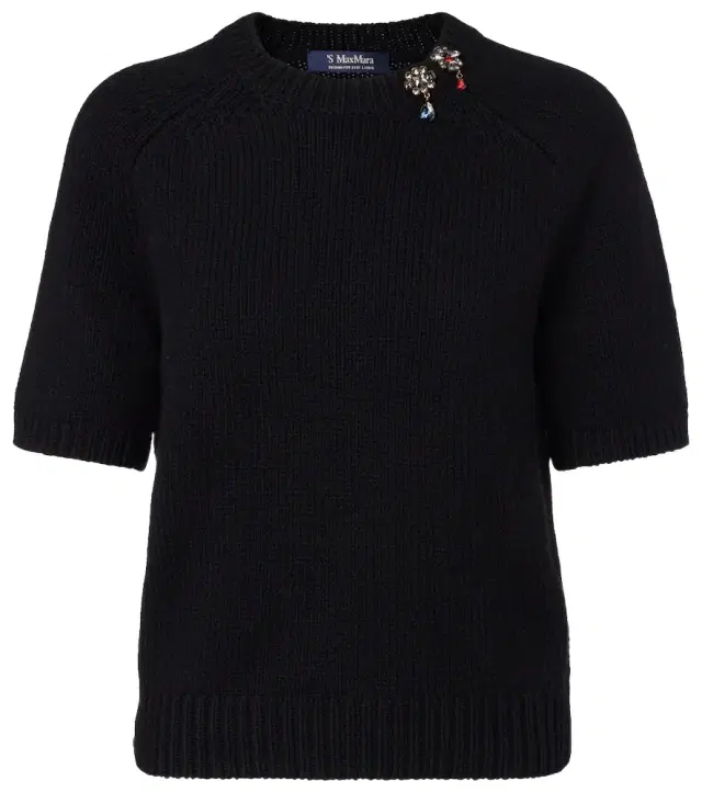 'S Max Mara Pepli wool and cashmere top