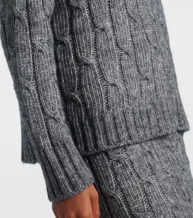 'S Max Mara Cotton, alpaca, and wool sweater | Thumbnail 4