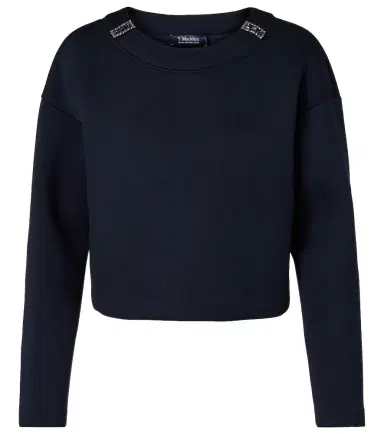 'S Max Mara Embellished jersey sweatshirt | Thumbnail 1