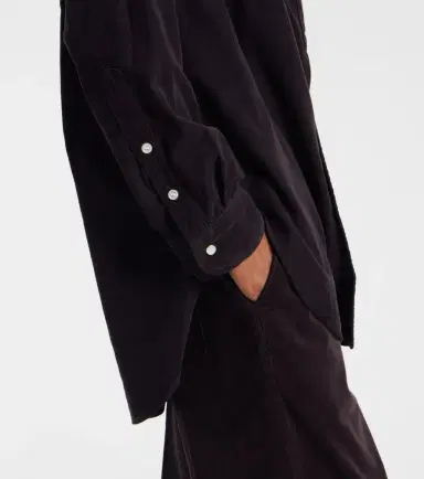 Citizens of Humanity Kayla oversized cotton corduroy shirt | Thumbnail 4