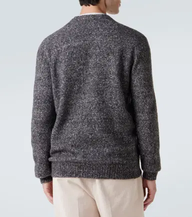 Brunello Cucinelli Wool-blend cardigan | Thumbnail 3 Brunello Cucinelli Wool-blend cardigan | Thumbnail 3