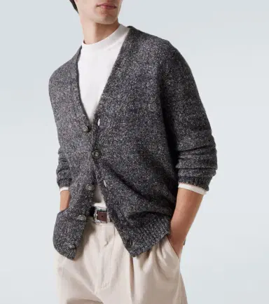 Brunello Cucinelli Wool-blend cardigan | Thumbnail 4 Brunello Cucinelli Wool-blend cardigan | Thumbnail 4