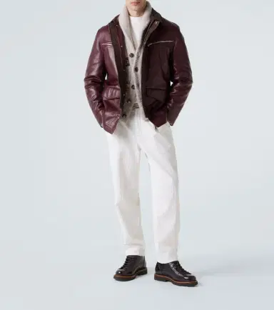 Brunello Cucinelli Jacquard wool-blend cardigan | Thumbnail 5