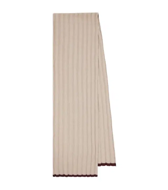 Brunello Cucinelli Ribbed-knit cashmere scarf