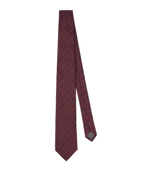 Brunello Cucinelli Silk jacquard tie