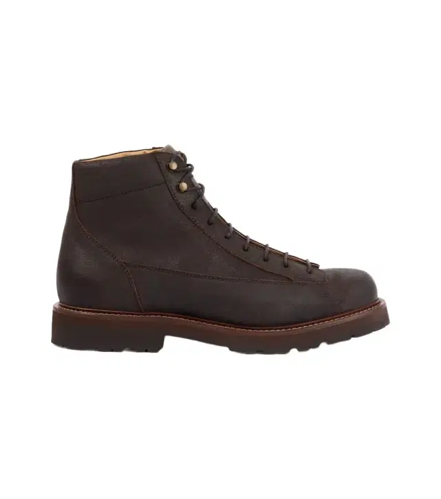 Brunello Cucinelli Leather lace-up boots