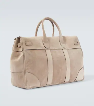 Brunello Cucinelli Suede duffel bag | Thumbnail 4 Brunello Cucinelli Suede duffel bag | Thumbnail 4