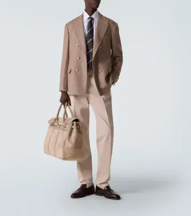 Brunello Cucinelli Suede duffel bag | Thumbnail 6 Brunello Cucinelli Suede duffel bag | Thumbnail 6