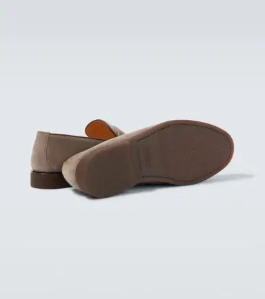 Brunello Cucinelli Suede penny loafers | Thumbnail 6 Brunello Cucinelli Suede penny loafers | Thumbnail 6