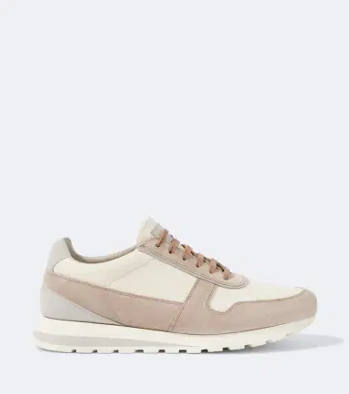 Brunello Cucinelli Suede-trimmed leather sneakers | Thumbnail 5 Brunello Cucinelli Suede-trimmed leather sneakers | Thumbnail 5