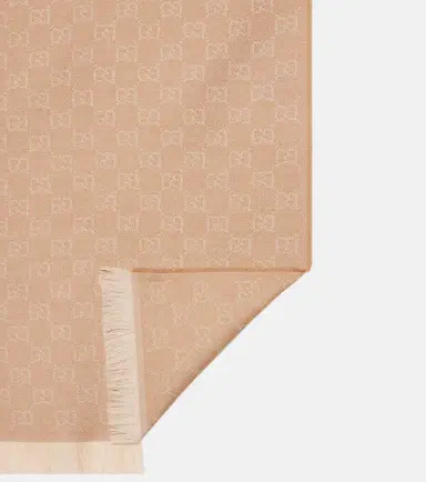 Gucci GG wool jacquard scarf | Thumbnail 2