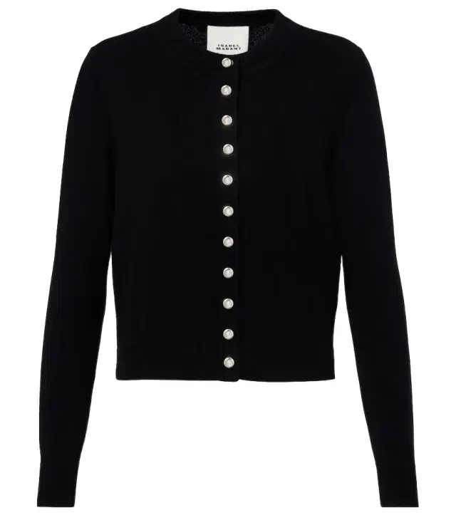 Isabel Marant Idesia wool and cashmere cardigan