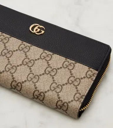 Gucci GG Marmont leather-trimmed wallet | Thumbnail 3 Gucci GG Marmont leather-trimmed wallet | Thumbnail 3