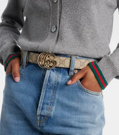 Gucci GG reversible leather belt | Thumbnail 4