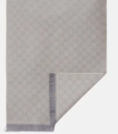 Gucci GG jacquard wool scarf | Thumbnail 3