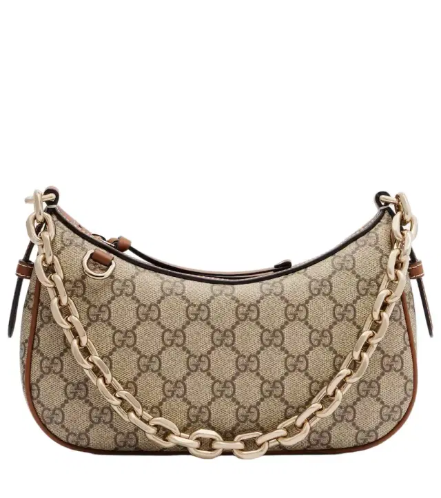 Gucci GG Emblem Small canvas shoulder bag