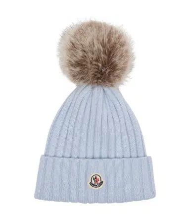 Moncler Ribbed-knit virgin wool beanie | Thumbnail 1